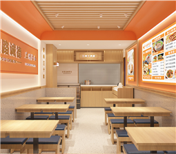 餐飲空間設(shè)計(jì)中小型餐廳桌椅的擺放方式