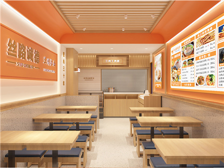 餐飲空間設計中小型餐廳桌椅的擺放方式